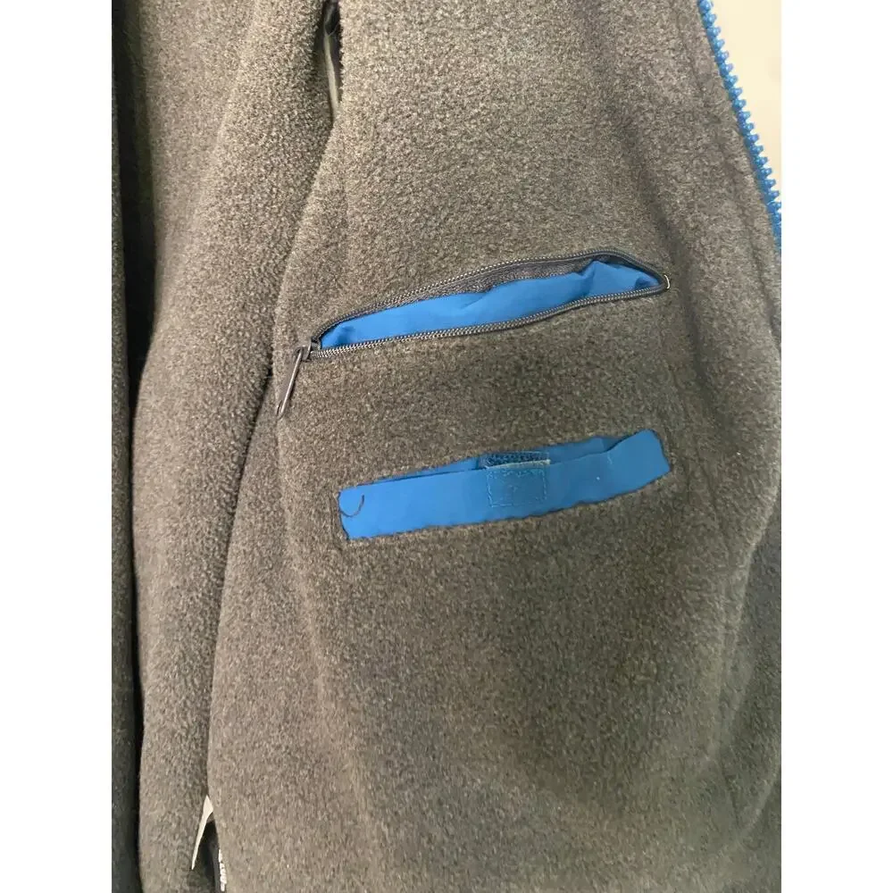 Lands‎ End Mens Chore Coat Barn Jacket Heavy Fleece Lined Teal Large Aircore 200